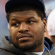 Then-Dallas Cowboys player Josh Brent attends a game against the Pittsburgh Steelers at Cowboys Stadium on Dec. 16, 2012, in Arlington, Texas.
Ronald Martinez/Getty Images